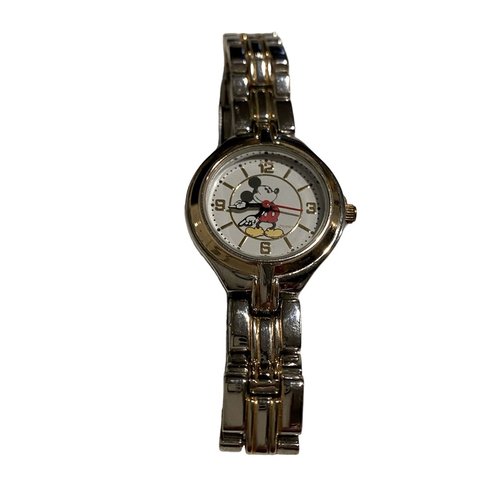 Disney Women’s Mickey Mouse watch with moving arms.